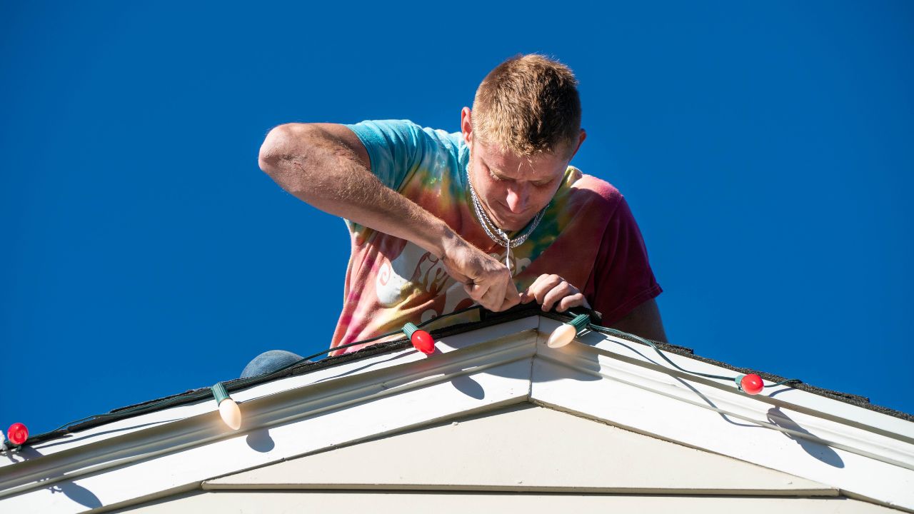Broomfield CO christmas light installation